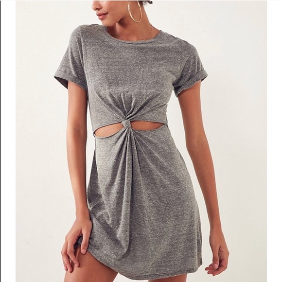 Dresses & Skirts - Cage cutout t-shirt dress
